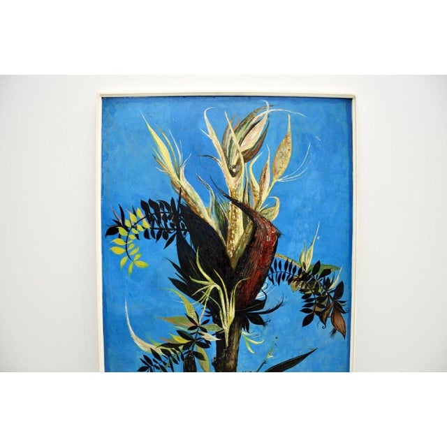 A large and beautiful vintage oil painting by Keith Gretton b.1934 . This oil on board painting is signed and dated 1957....