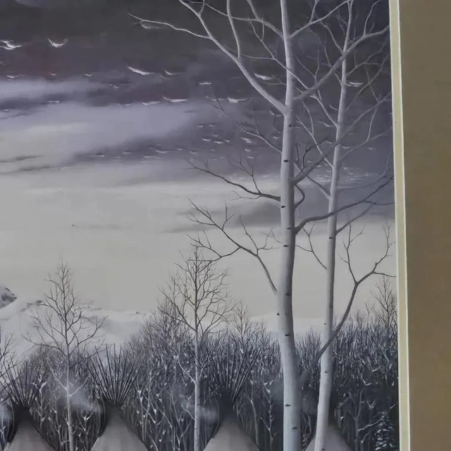 Donald Vann "The Mystery" Triple Signed Limited Edition Lithograph #209/950, Framed For Sale - Image 4 of 10