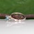 1.07ct Blue Zircon Estate Ring in Solid 10k Gold, Round Cut 5mm - Solitaire Ring, Size 4.25 For Sale - Image 9 of 9