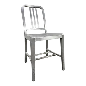 2000s Emeco Classic Aluminum Navy Chair