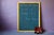 Black Vintage Wooden Double-Sided Gridded School Board, 1950s For Sale - Image 8 of 9