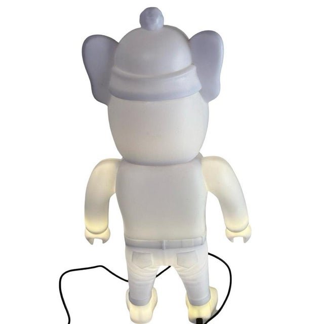 Illuminated Sculpture of a Dog from Jack&Jones For Sale - Image 5 of 8