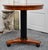 Wood Ethan Allen Black Cherry Round Pedestal Accent Table Biedermeier Empire Style For Sale - Image 7 of 16