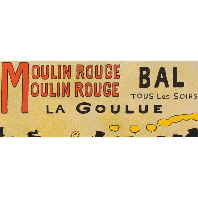 Henri de Toulouse-Lautrec, Moulin Rouge: La Goulue from Les Maîtres de L'Affiche, 1898, Original Lithograph For Sale - Image 6 of 11