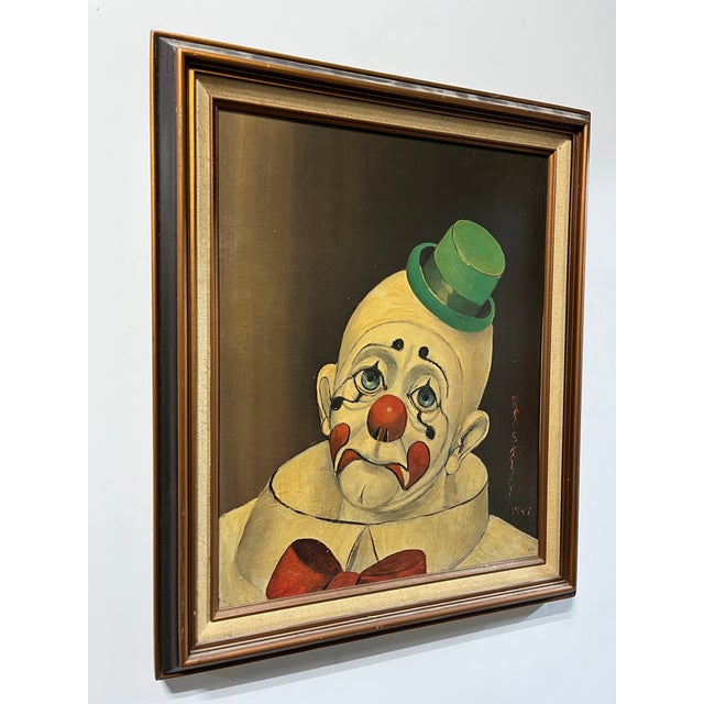 “Sad Face Clown” is a fully authorized, low number 135/5000, lithographic reproduction of an original painting of the same...