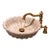 Handmade Blossom White Marble Flower Vessel Sink | Luxury Natural Stone Vanity Bathroom Basin For Sale