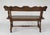 Late 20th Century Vintage Arts & Crafts Jamestown Lounge Feudal Bench Romweber Viking Oak Style For Sale - Image 5 of 14