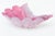 Modern Vintage Murano Pink and Silver Foil Clam Shell Coiled Large Glass Bowl, Signed, 80's For Sale - Image 3 of 11