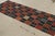 Originating From China, This Contemporary Runner Is Hand Knotted With Durable, High Quality Wool Depicting A Patchwork...