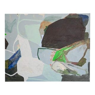 Large Scale Painting by Allison James Titled Origin Story For Sale