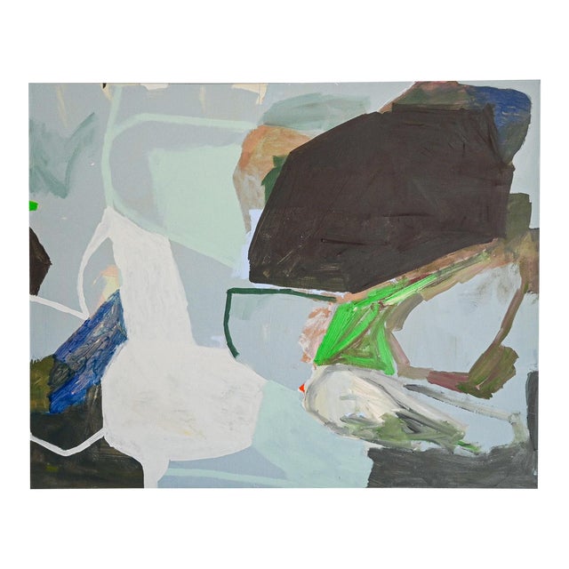 Large Scale Painting by Allison James Titled Origin Story For Sale