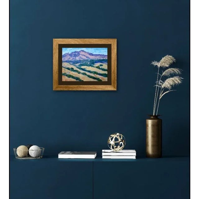 2020s "Mt. Diablo" Contemporary Impressionist Style Landscape Oil Painting For Sale - Image 5 of 12