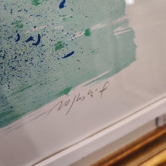 Franco Rognoni, Untitled, Lithograph, Framed For Sale - Image 5 of 10