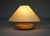 French Turned Elm Wood Table Lamp, 1950s For Sale - Image 12 of 13