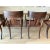 Klismos Style Solid Walnut Dining Chairs -Set of 10 For Sale In San Diego - Image 6 of 10