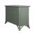 Coastal Pencil Rattan Six-Drawer Dresser, Evergreen For Sale - Image 3 of 4