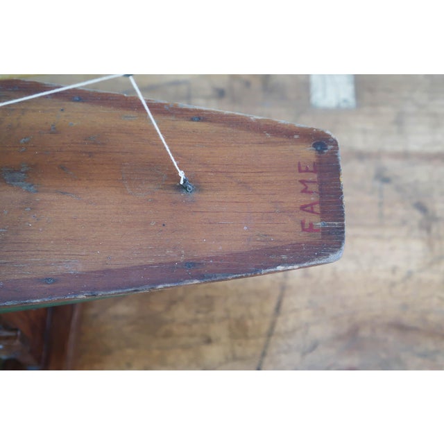 Vintage Iona Pond Fame Yacht, 1930s For Sale - Image 6 of 8