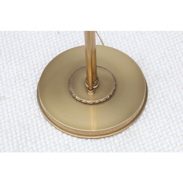 1980's Italian Torchiere Brass Floor Lamps For Sale - Image 13 of 18
