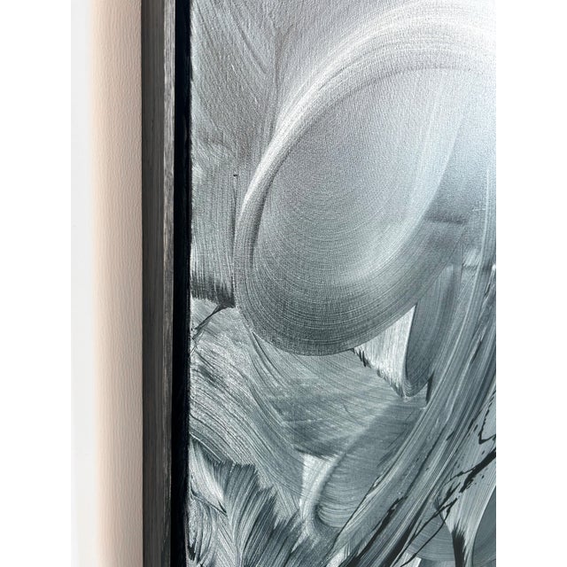 Contemporary Abstract Acrylic on Stretched Canvas "All I Got" by Nikolaos Schizas For Sale - Image 6 of 6