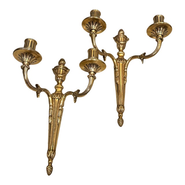 Antique French Neo-Classical Style Sconces For Sale