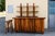 Wood Handcrafted Bar Cabinet in Walnut and Oak, 1960s, Set of 4 For Sale - Image 7 of 7