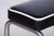 Black Vintage Bauhaus Stools in Chromed Steel and Italian Leather, Czech, 1930s, Set of 2 For Sale - Image 8 of 10