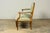18th Century French Louis XVI Walnut Settee With Celadon Velvet For Sale - Image 14 of 18