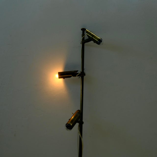 Adjustable Brass Floor Lamp, Italy, 1960s For Sale - Image 12 of 18
