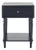 Siobhan Accent Table with Storage Drawer in Navy For Sale
