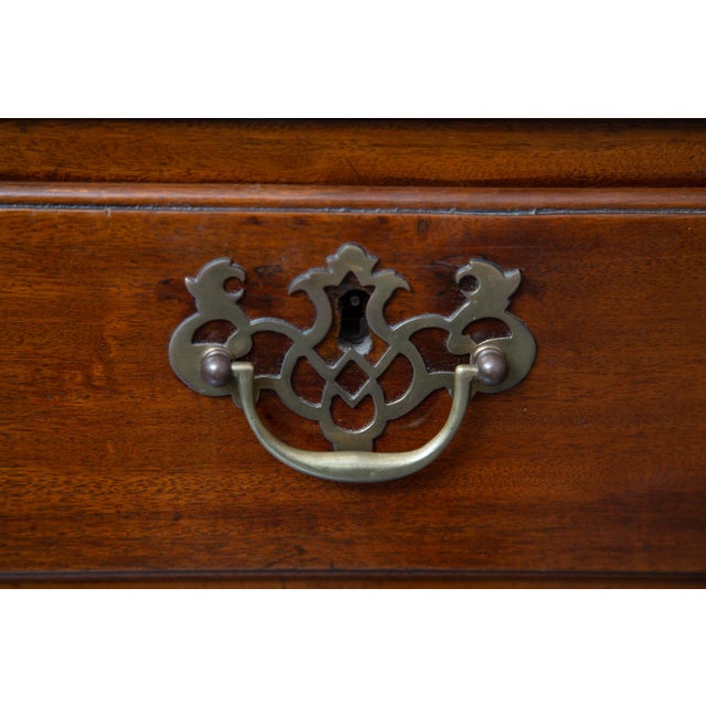 19th Century George III Mahogany Chest of Drawers For Sale In West Palm - Image 6 of 10