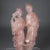 Gemstone Antique Rose Quartz Carving of Two Chinese Beauties For Sale - Image 7 of 8