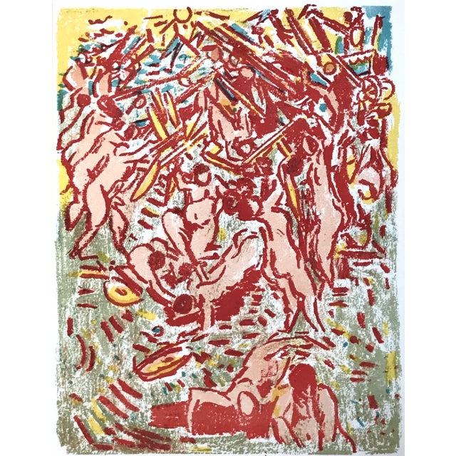 Artist: Andr? Cottavoz Country:? France Title: Untitled? V1-3 Medium: Original Lithograph Marks: Not signed not numbered...