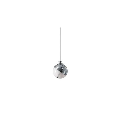 Cassina Polished Aluminium Helena Pendant Lamp Small Version by Charles Eames for Cassina For Sale - Image 4 of 9