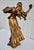 Bronze Vintage Metal Pair of Art Nouveau Woman Figures in a Bronze Finish For Sale - Image 8 of 13
