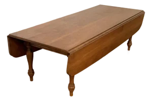 1950s Early American Style Baumritter Ethan Allen Maple Coffee Table