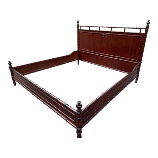 Williams Sonoma Hampstead Bed in Honey For Sale