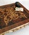 Italian Italian Hand-Carved Inlay Coffee Table With 24k Gold Leaf For Sale - Image 3 of 3