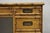 Sligh-Lowry Furniture Co. Vintage Hollywood Regency Faux Bamboo Campaign Style Kneehole Desk by Sligh For Sale - Image 4 of 17