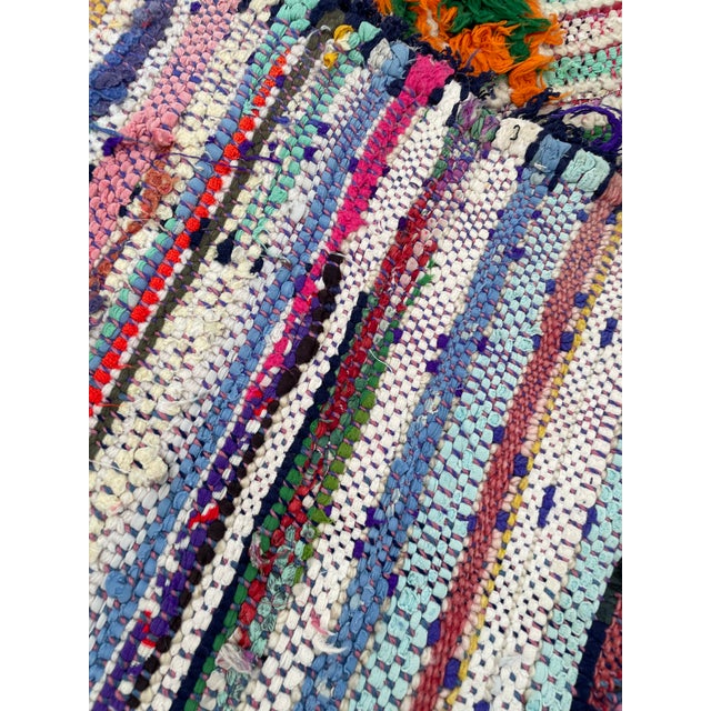 Textile 1980's Colorful Berber Azilal Rug For Sale - Image 7 of 10