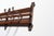 Brown Antique Victorian Style Oak and Cast Iron Coat Rack For Sale - Image 8 of 17