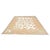 Condition: New Origin: Turkey Design: Oushak Actual size: 9'4" x 11'2" Thickness: 1/4" Colors: Ivory, Tan, Yellow, Rust,...