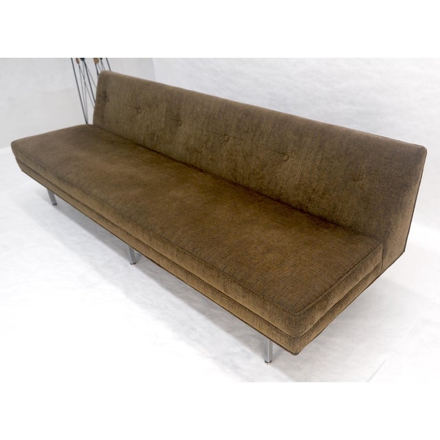 Textile George Nelson Atr Wedge Back Mid Century Modern Sofa MINT! For Sale - Image 7 of 11