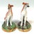 Pair of Victorian Staffordshire Pottery Seated Whippet Figures, Circa 1860 For Sale In West Palm - Image 6 of 13
