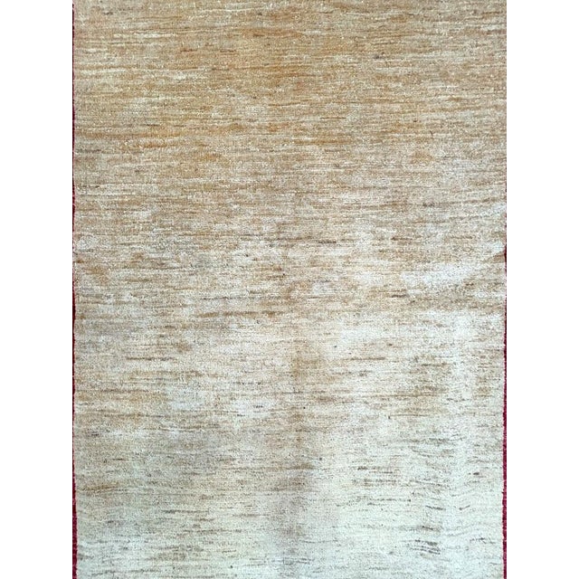 Wool pile genuine hand made Gabeh rug-