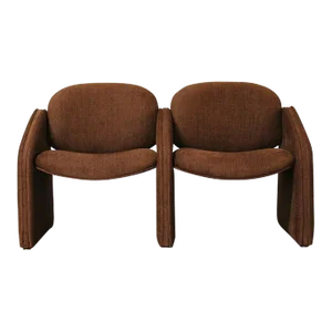 1990s Postmodern Two-Seater Bench