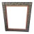 Antique Eastlake / Aesthetic Movement Embossed Gilt Picture Frame With Velvet Liner – 34.25” X 40.25” For Sale