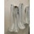 Early 21st Century Murano Glass Selle Sconces in Polished Kromo Metal Frame by Simoeng, Set of 2 For Sale - Image 5 of 12