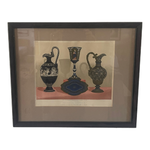 Antique Exhibition Decorative Porcelain Alderman Copeland Phillips Hand Colored Litograph