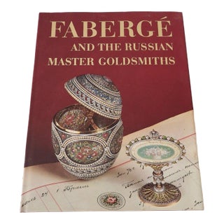 Vintage 1991 Faberge and the Russian Goldsmiths Coffee Table Reference Book For Sale
