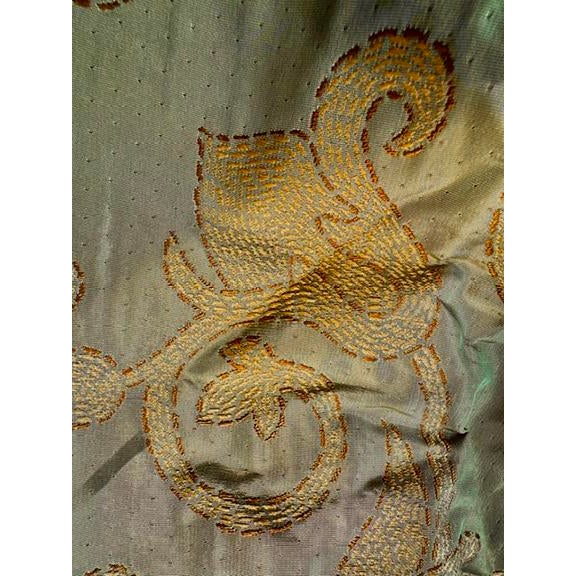 Carleton v Silk Drapery Panels For Sale - Image 4 of 5